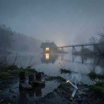 за туманами