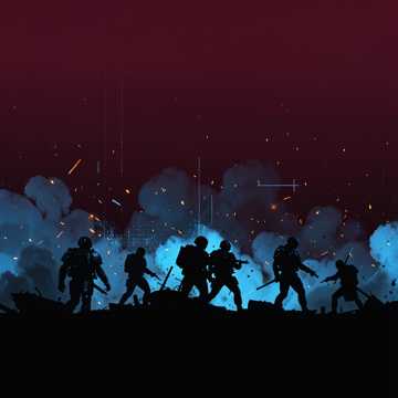 Обложка трека Добровольцы (v.2)