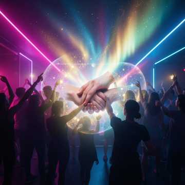 Вспышки нежного неона (v.2)