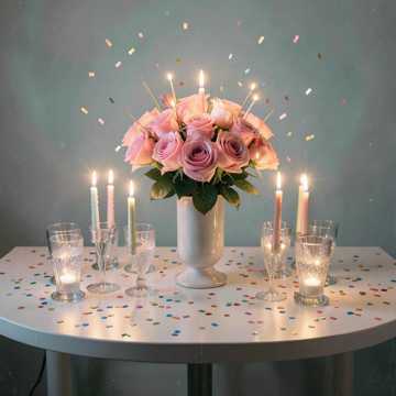 Розовые розы Пахомовой Светлане (v.2)