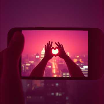 Любовь на растаянии.