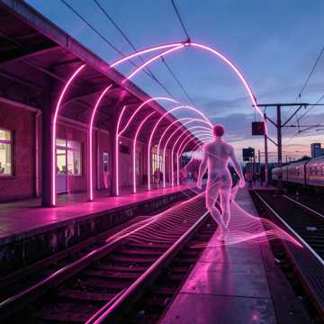 Обложка трека The train to Milan