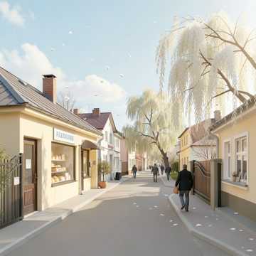 Киржач в раннем свете