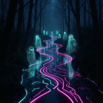 Обложка трека Neon River Pulse