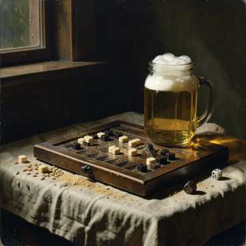 Обложка трека Beer and Backgammon