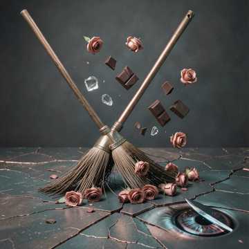 Chocolate and roses
