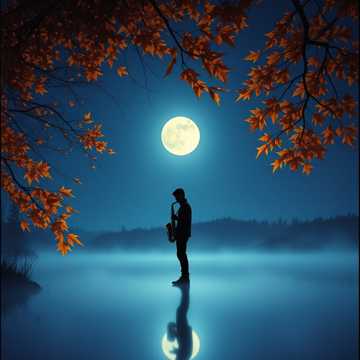 Обложка трека Осенний саксофон /Зинаида Свиридова