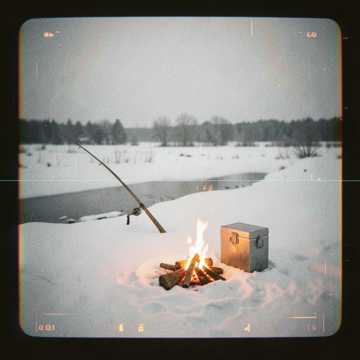 Обложка трека За рыбалку всё отдам 2026 Cover 1