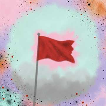 Обложка трека Ред флаг (v.2)