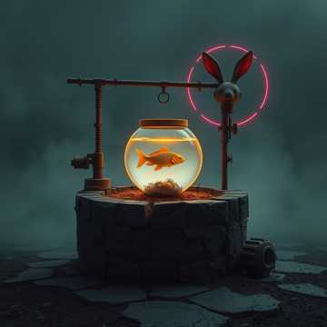 шизофреник в колодце