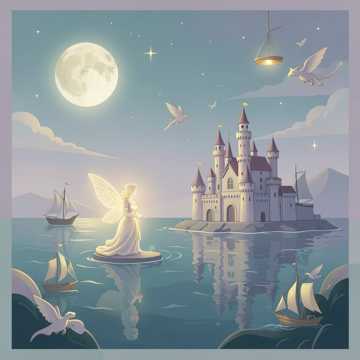 Hush now, little darling, close your eyes and dream (childhood dreams)