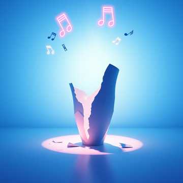 Бумажная ваза