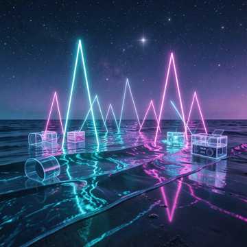 Обложка трека Neon Tide (v.2)