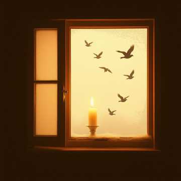 Тихий свет в пустом окне (v.2)