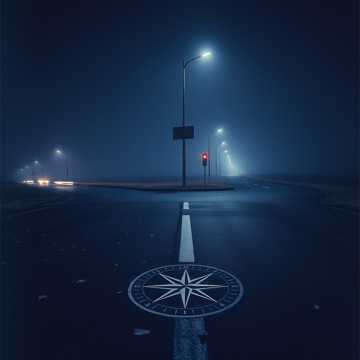 На  перекрëстке  двух  дорог...