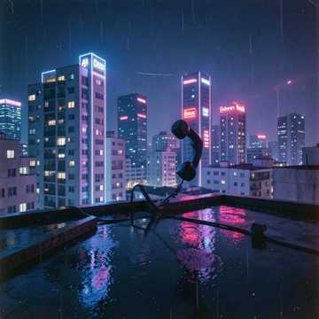 Над городом ночь (v.2)