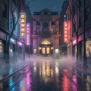 Обложка трека город живёт