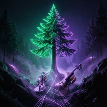 Обложка трека Neon Cedar Arc (v.2)
