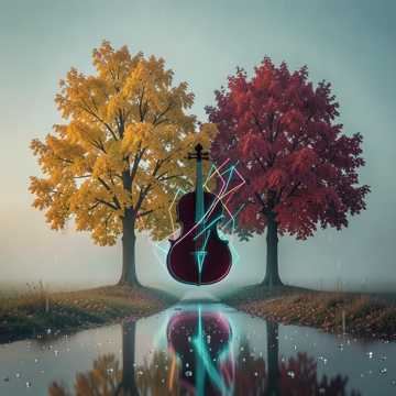 Обложка трека Ты спроси у осени, К. Волжский, С. Куприн (v.2)