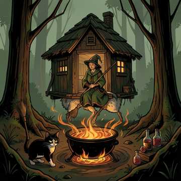 Баба Яга за косарь (v.2)