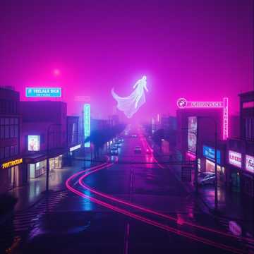 Обложка трека Floating Through the Neon Haze