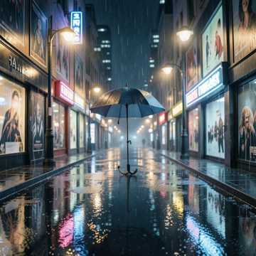 Ночной дождь