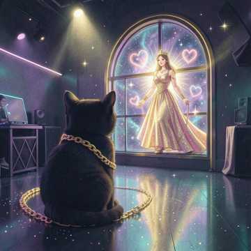 Обложка трека Кот учёный (v.2)