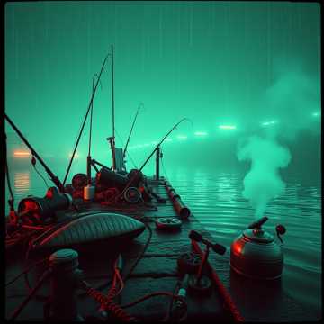 Панк на рыбалке