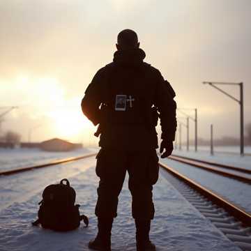 Прощальный взгляд в родные окна (v.2)