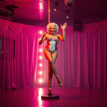 Бенефис на шесте