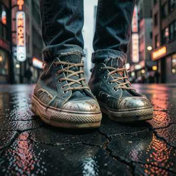 Мой выбор — кеды в хлам