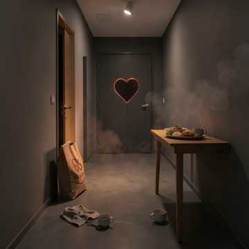 Пакет у двери