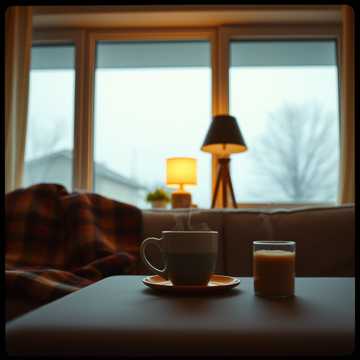 Кофе, Плед и Дождь