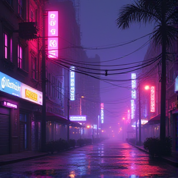 Обложка трека Neon Nights