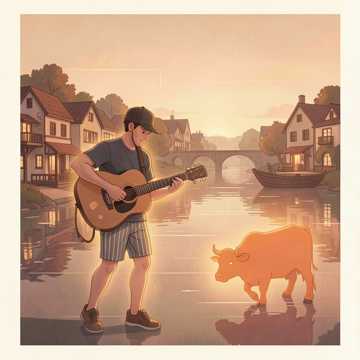 Обложка трека ПРОГУЛКА (для мультика) (v.2)