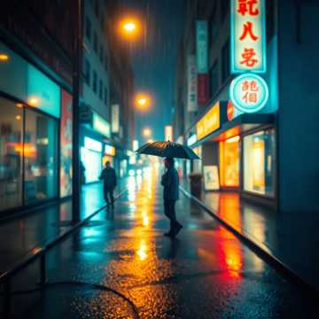 Ночной дождь (v.2)