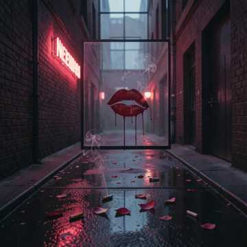 Вишневая помада.