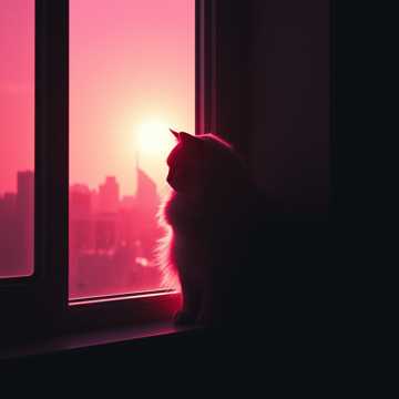 Мотя, рок-звезда на подоконнике