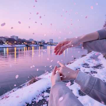 Лепестки сакуры